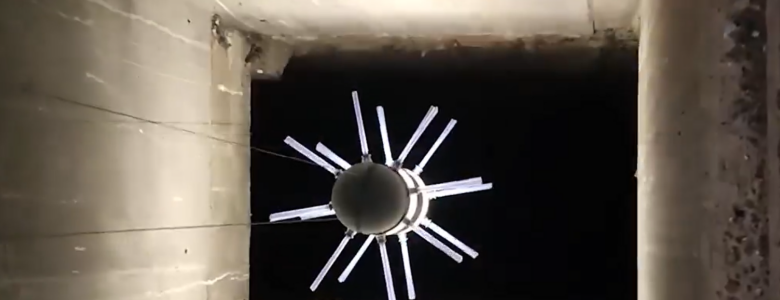 Intrablade inspection